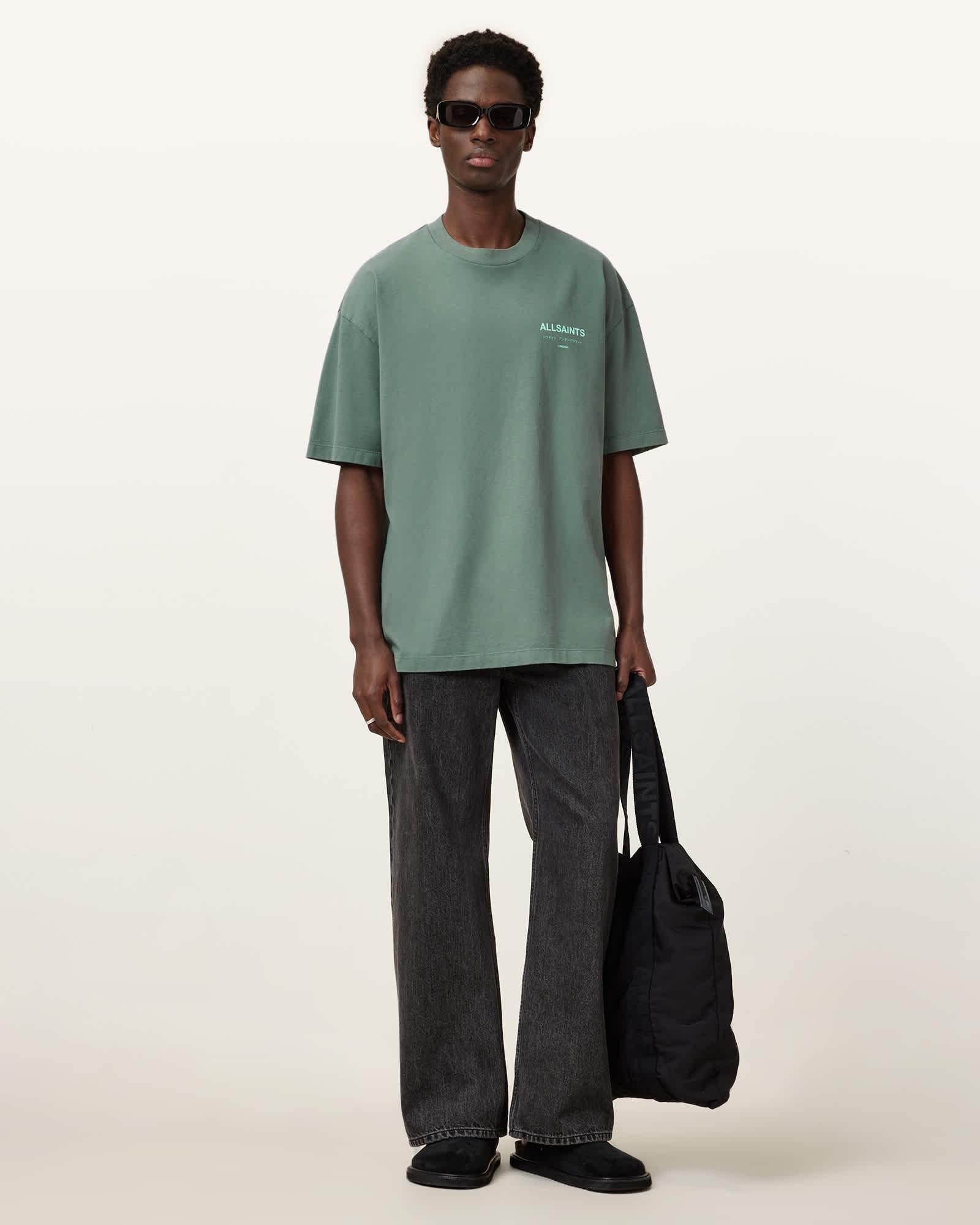 Underground Oversized Crew Neck T-Shirt Product Image