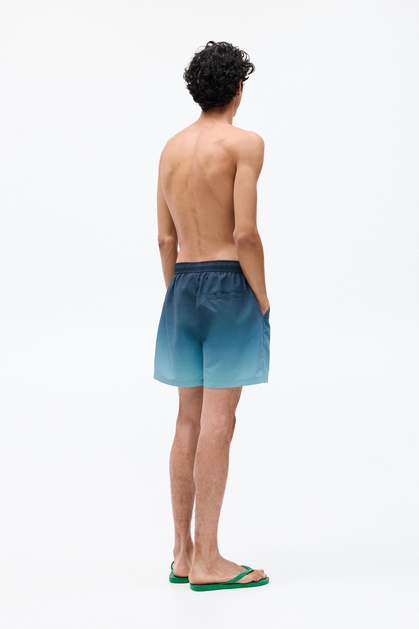 Ombré colored board shorts Product Image