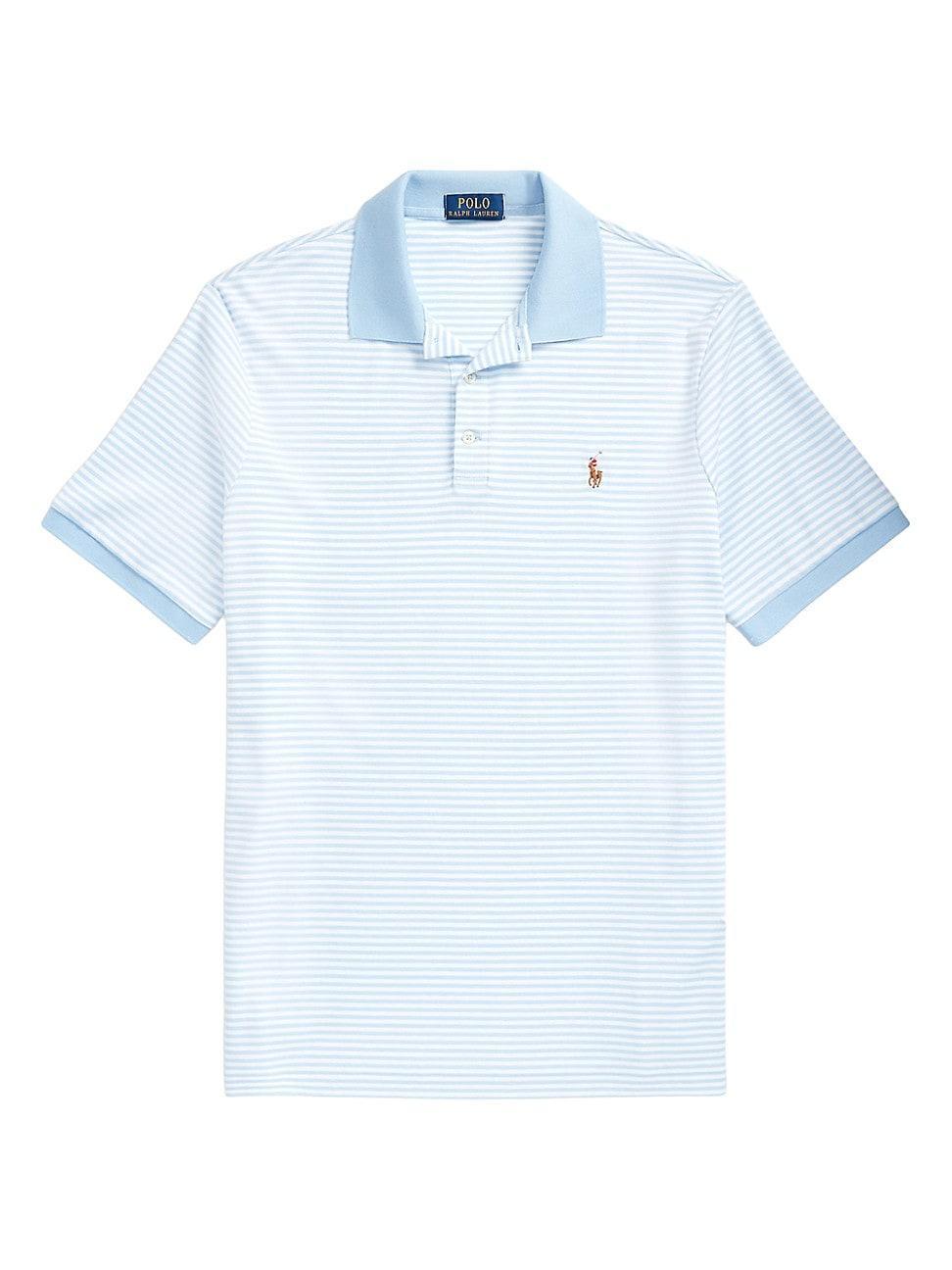 Polo Ralph Lauren Mens Short-Sleeve Polo Shirt - Refined Navy Product Image