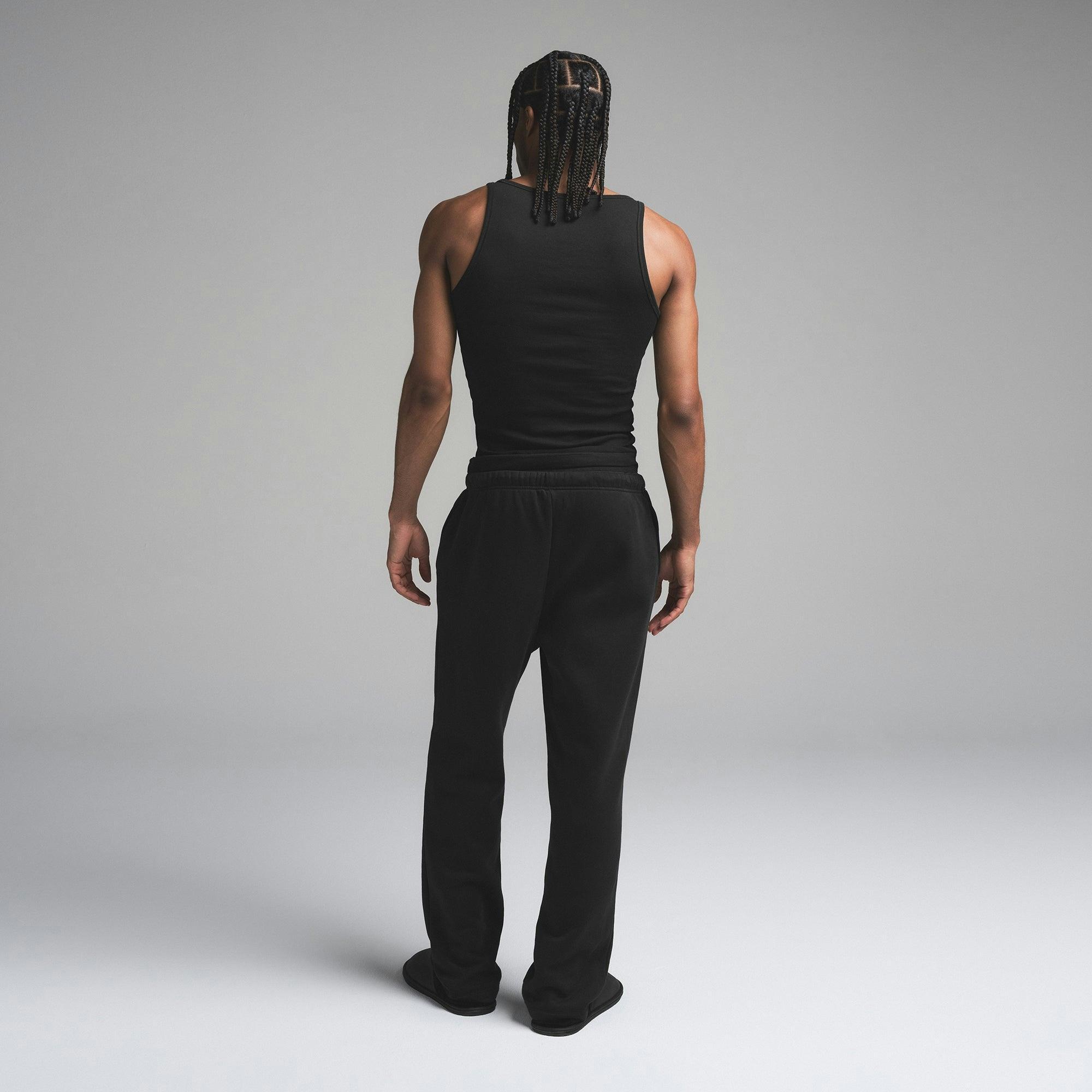 FLEECE LOUNGE MENS CLASSIC STRAIGHT LEG PANT | WASHED ONYX Product Image