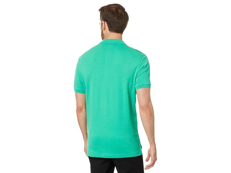 U.S. POLO ASSN. Slim Fit Interlock Polo (Spearmint Leaf) Men's Clothing Product Image