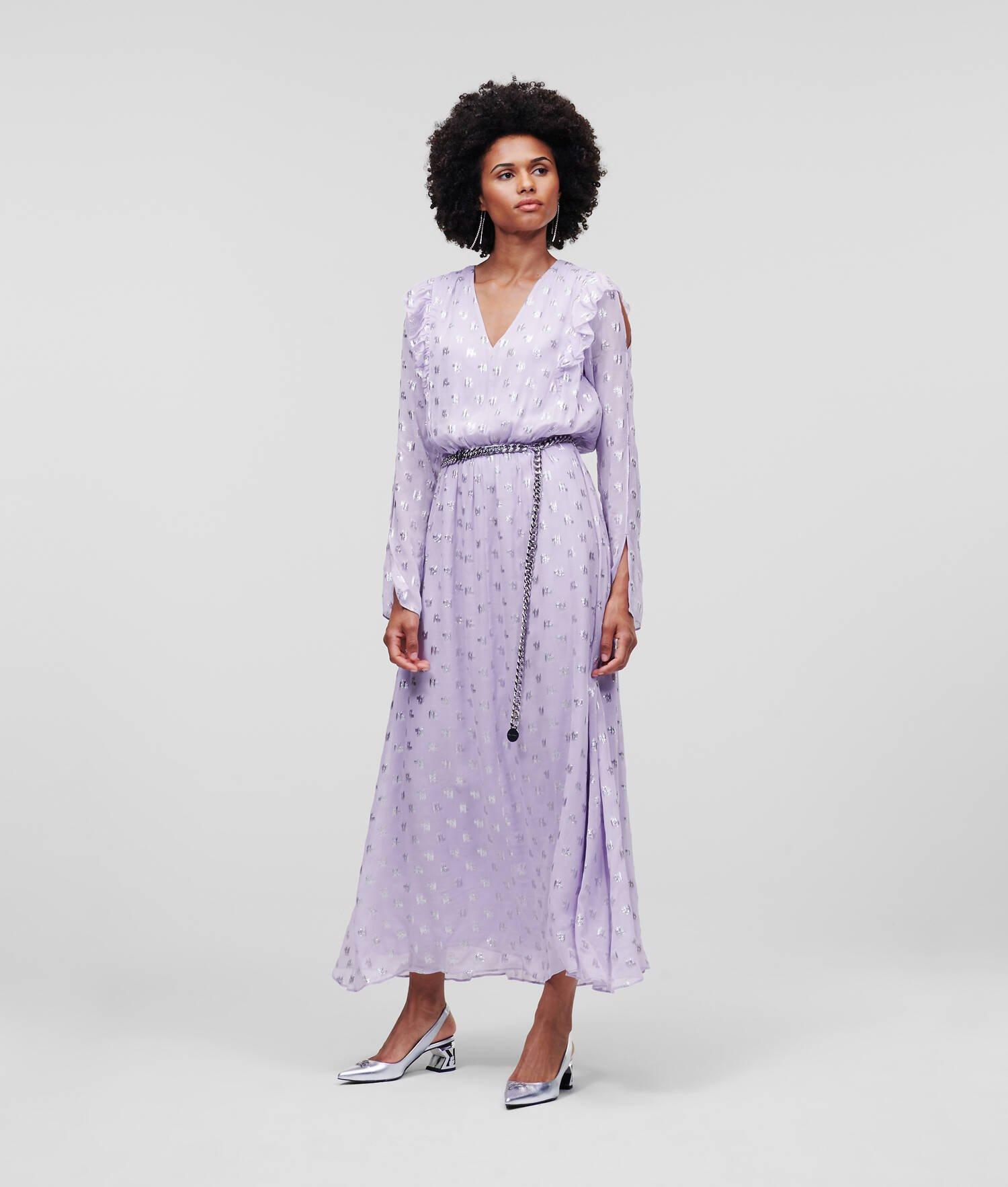 METALLIC KL MONOGRAM DRESS Product Image