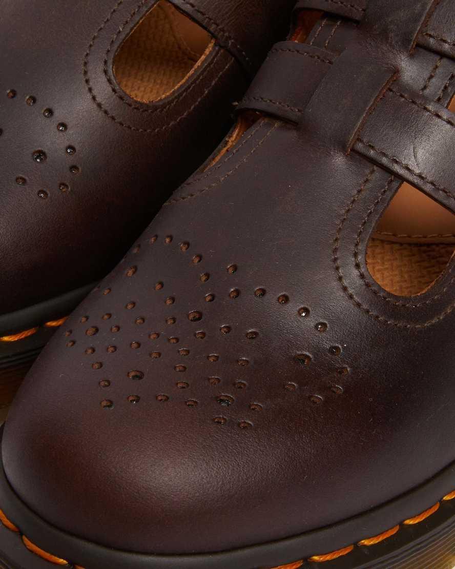 Dr. Martens Womens 8065 Mary Jane Crazy Horse Leather Shoes Product Image