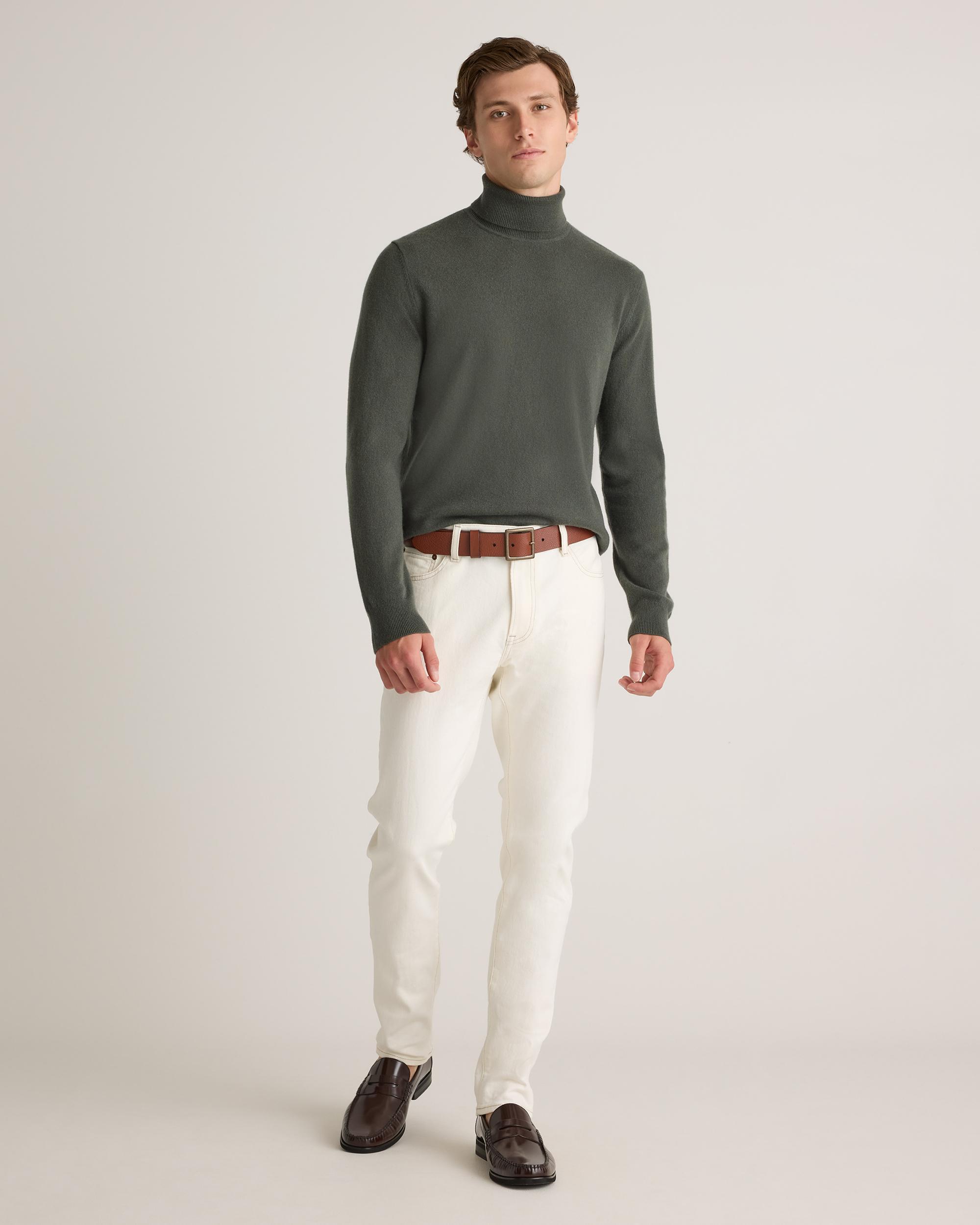 Quince | Men's Mongolian Cashmere Turtleneck Sweater Product Image