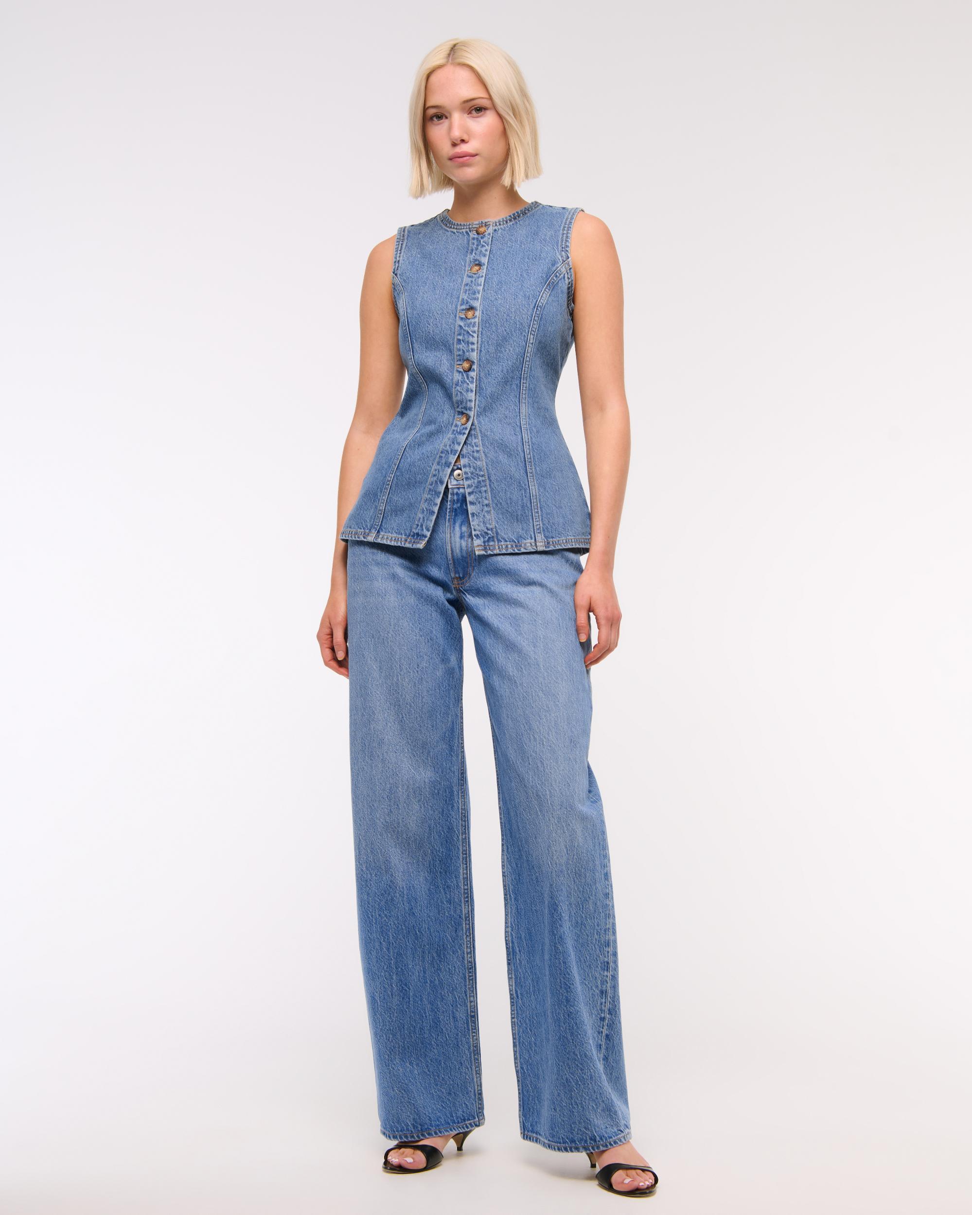 Denim Vest Product Image