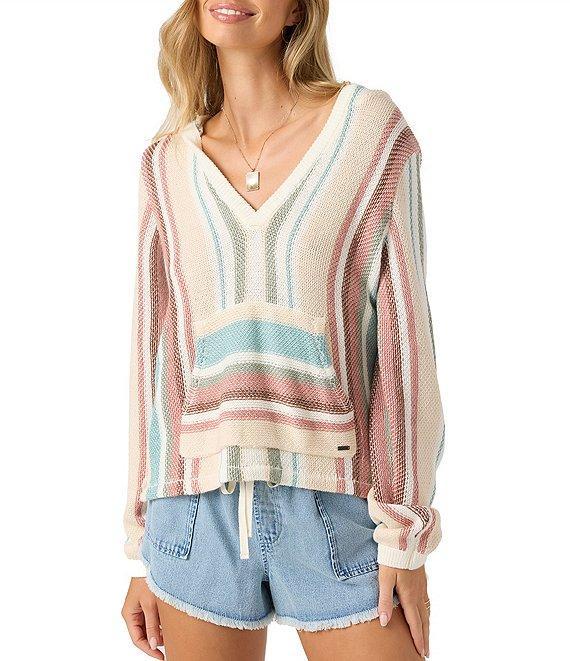 O'Neill Catamaran Long Sleeve Striped Hooded Sweater Product Image