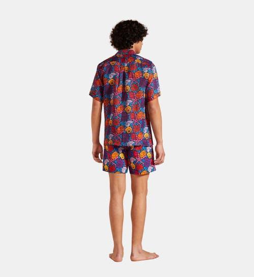 Mens Noumea Sea Graphic Camp Shirt Product Image
