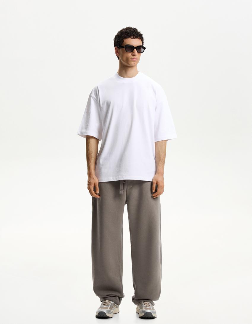 Plush balloon fit pants Product Image
