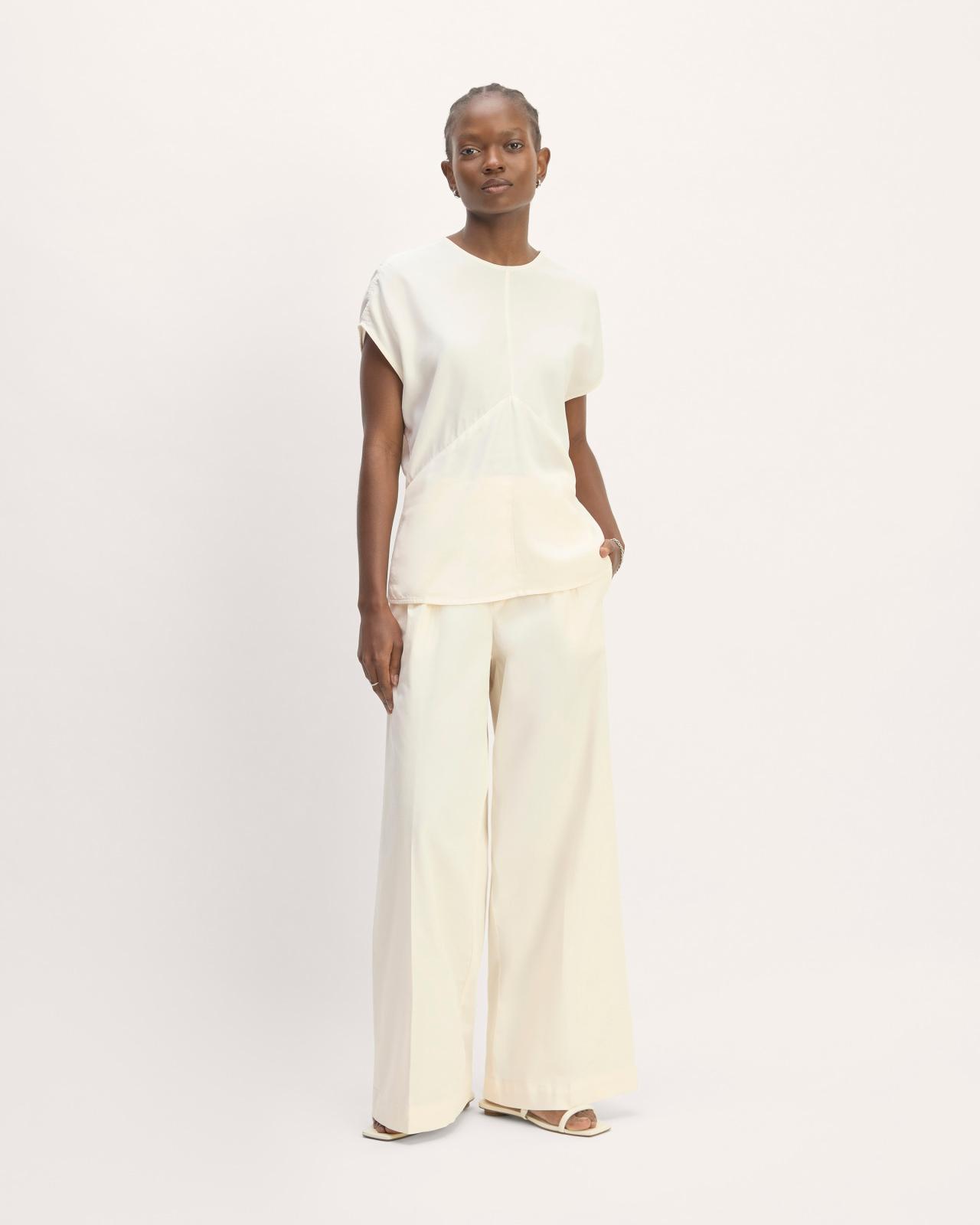 The Drape Top in Butterlite Product Image