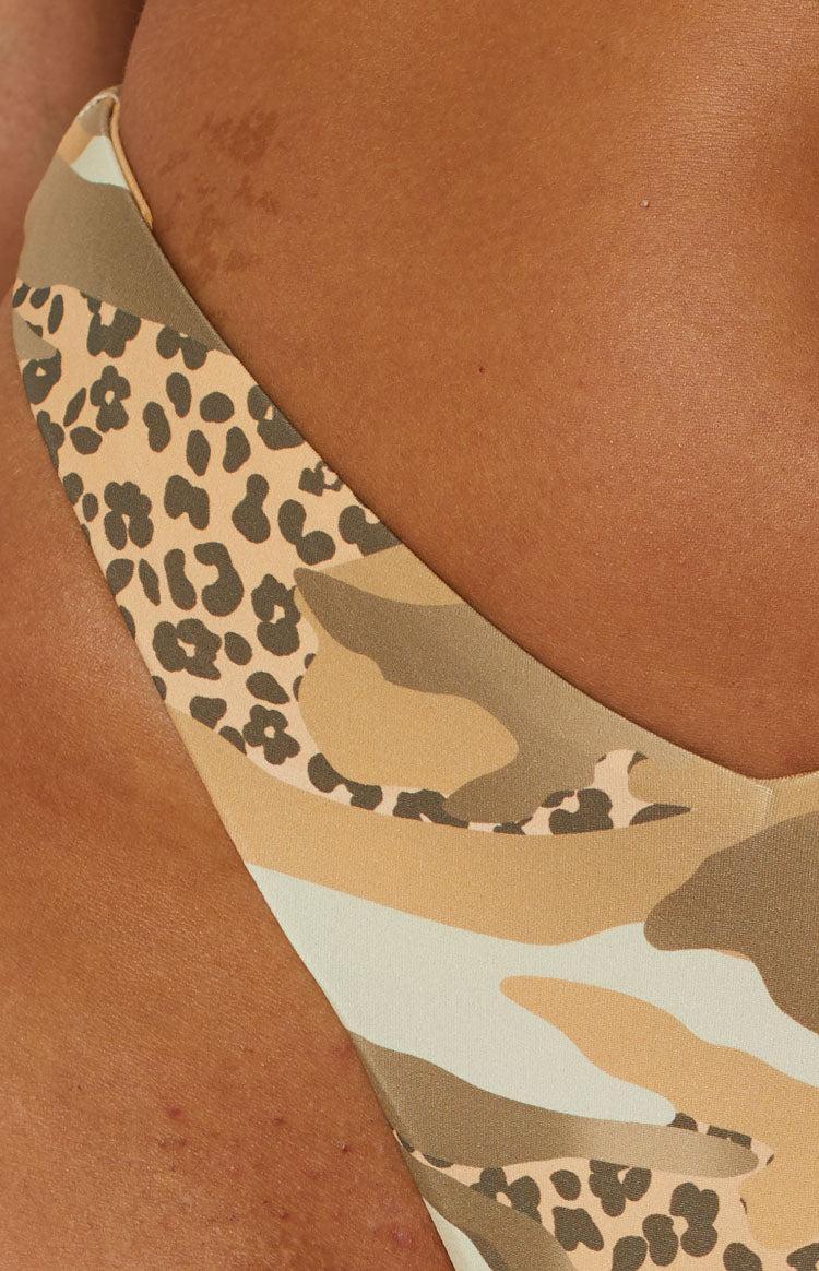 Undercover Brown Bikini Top Product Image