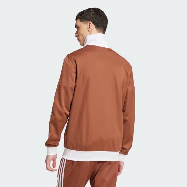 adidas Adicolor Classics Beckenbauer Track Jacket Wonder White 2XL Mens Product Image