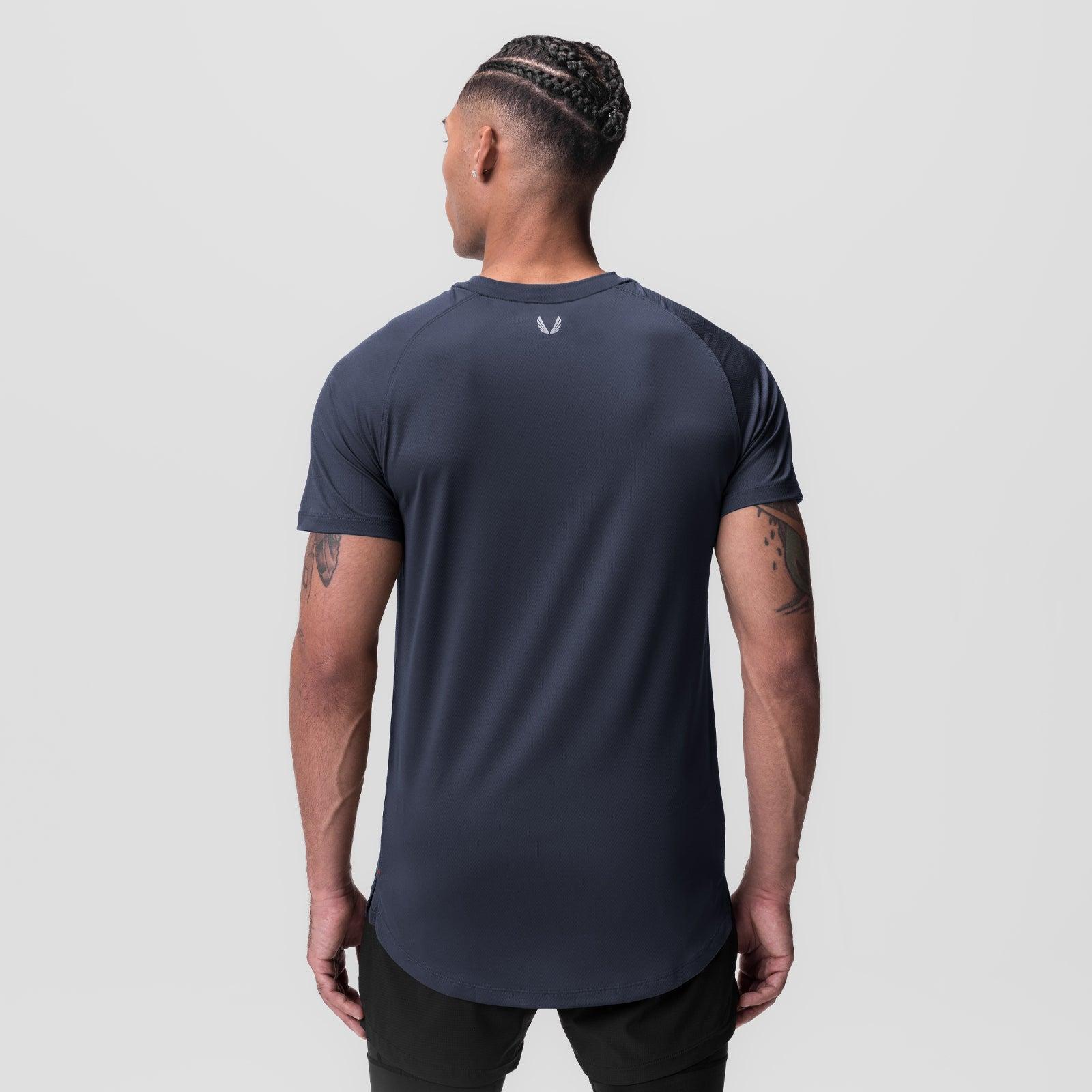 0660. AeroSilver® Established Tee - Navy Product Image