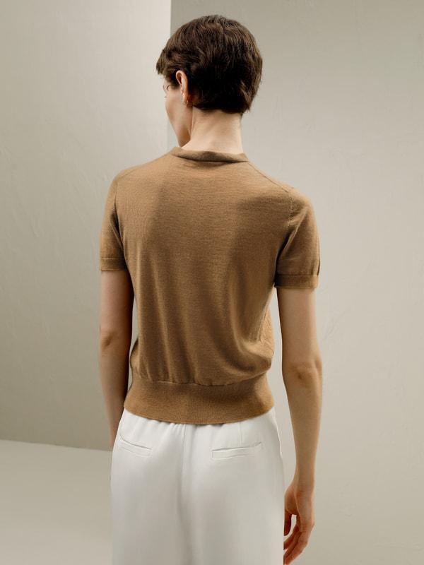 Cashmere Round Neck Sweater Product Image
