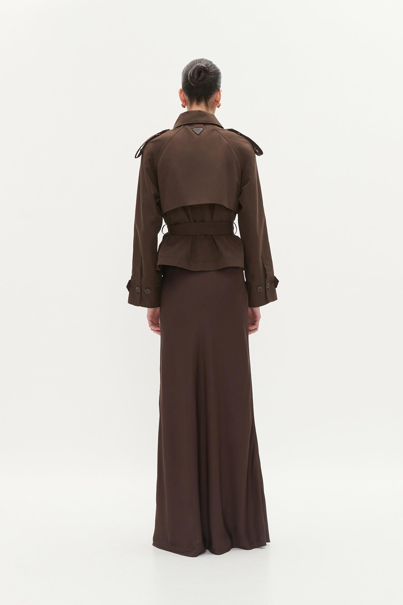 Mineral Cropped Trench Product Image