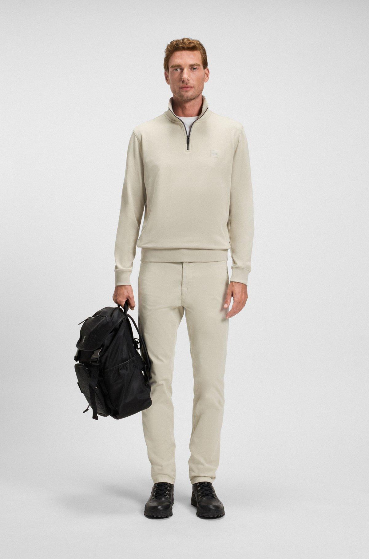 Slim-fit chinos in stretch cotton Product Image