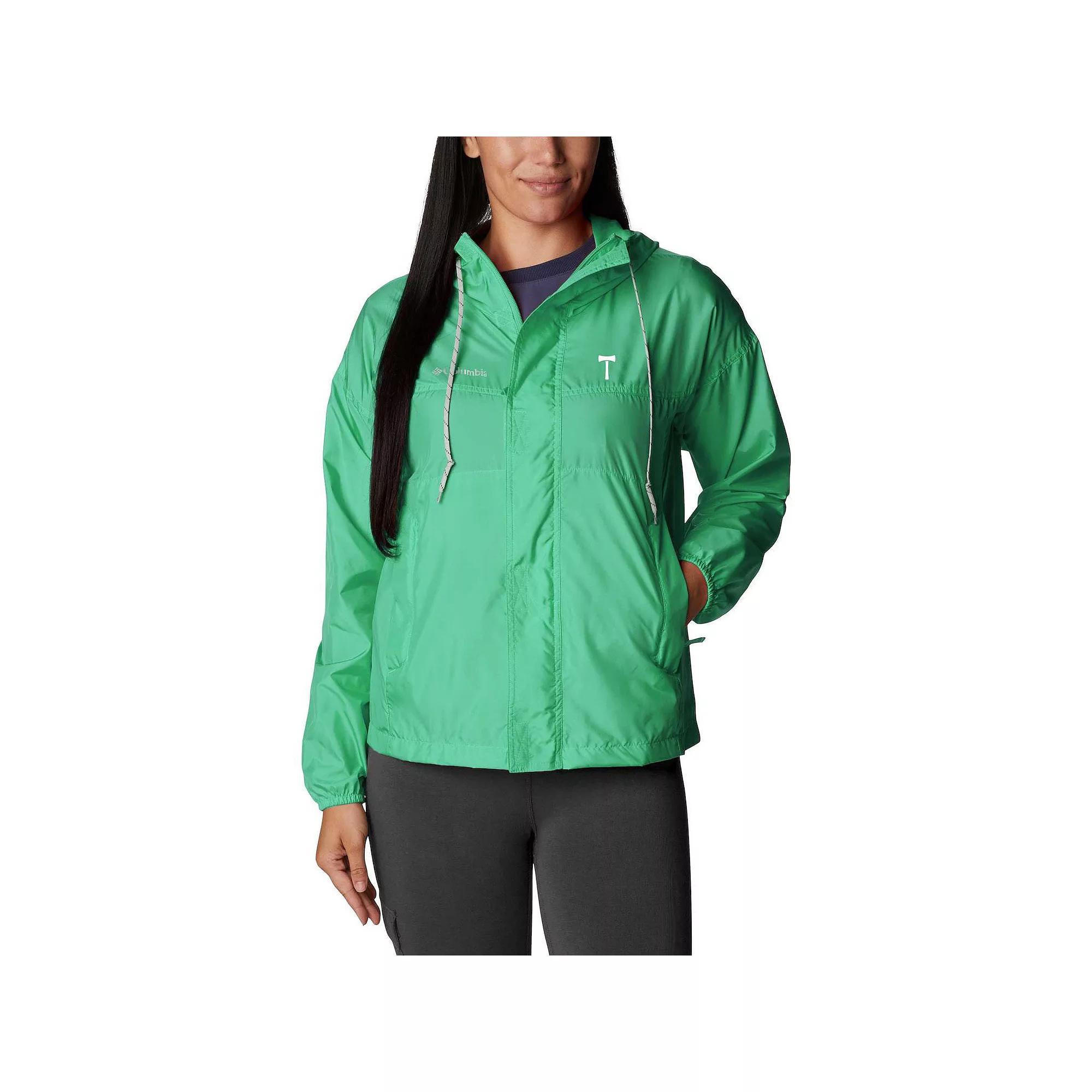 Women's Columbia Green Portland Timbers Flash Challenger Omni-Shade Full-Zip Windbreaker, Size: Large Product Image