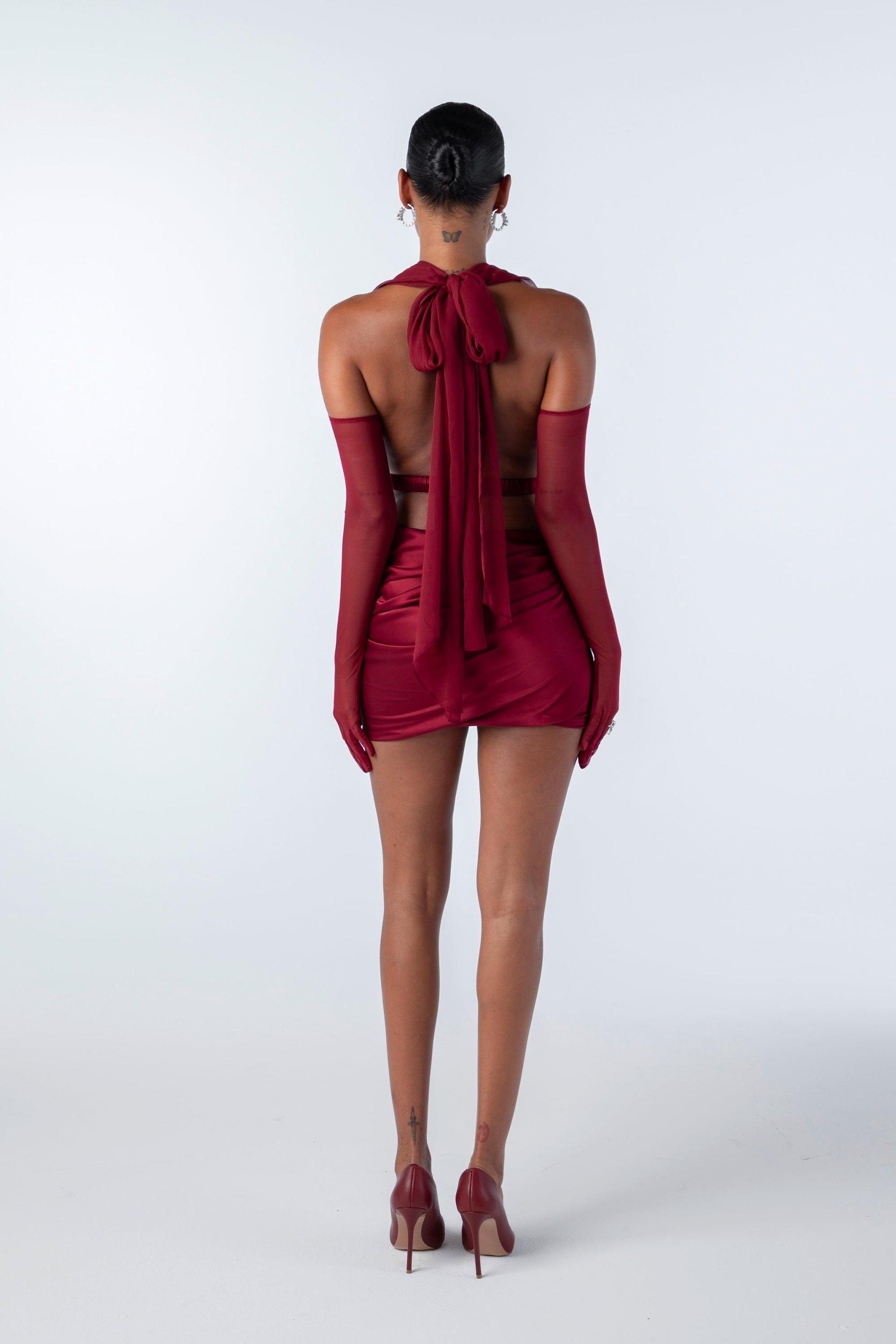 Giselle Skirt (Red) (Final Sale) Product Image