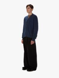 BOUCLE CARDIGAN in blue | JW Anderson US  Product Image