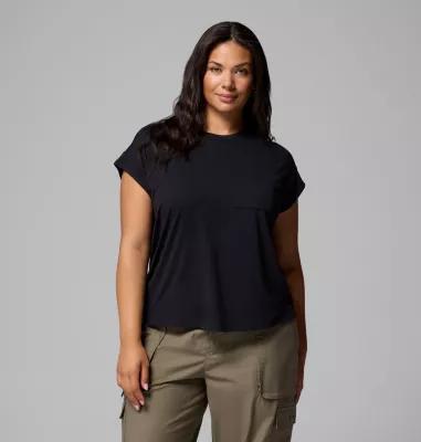 Columbia Womens Daniela Falls Short Sleeve Shirt - Plus Size- Product Image