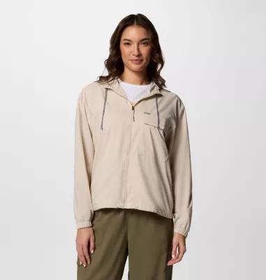 Columbia Women's Skien Valley Hooded Long Sleeve Shirt- Product Image
