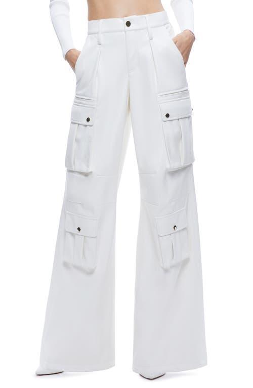 Joette Vegan Leather Cargo Pants  Product Image