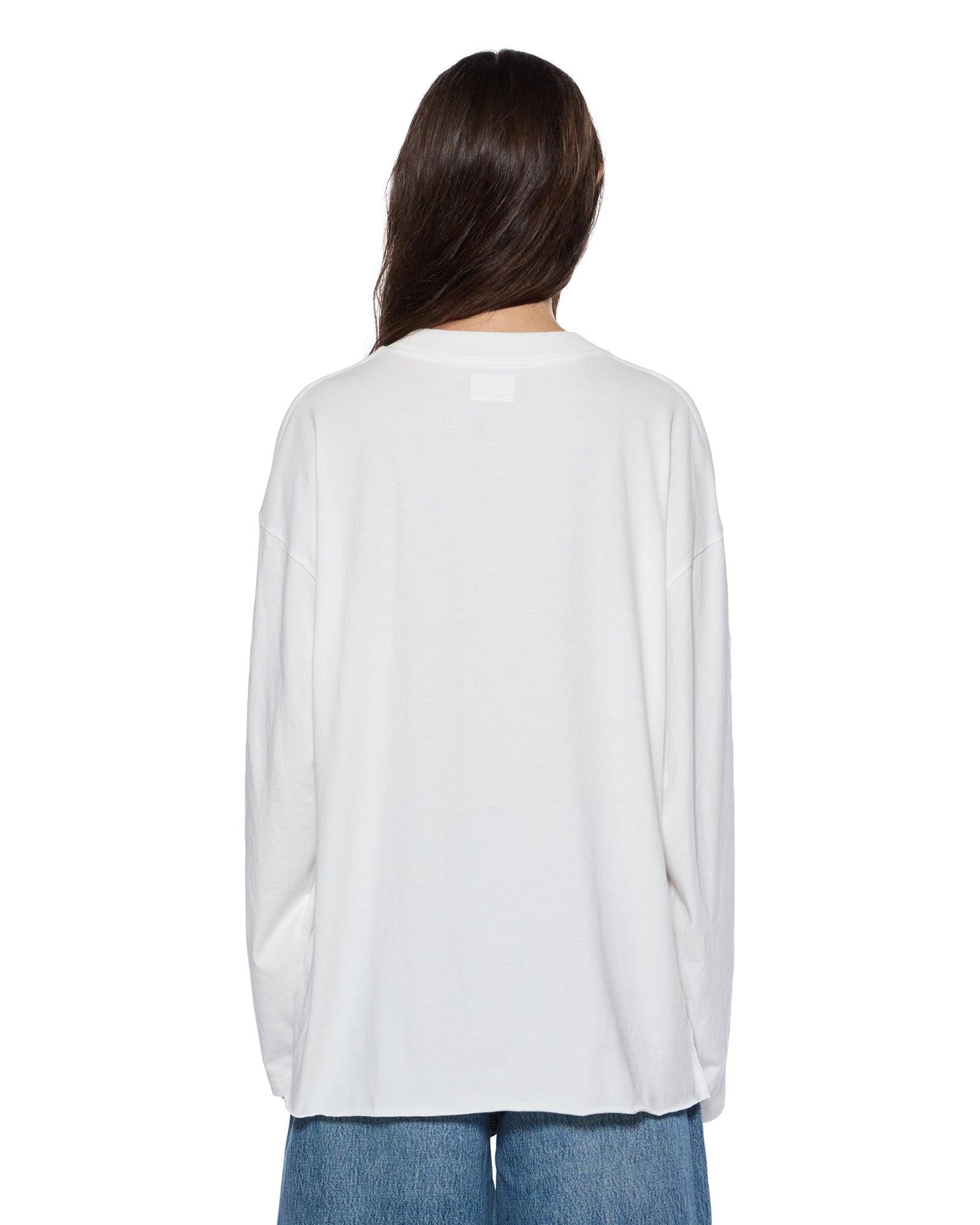SOTT BOYFRIEND LS TEE VINTAGE WHITE Female Product Image