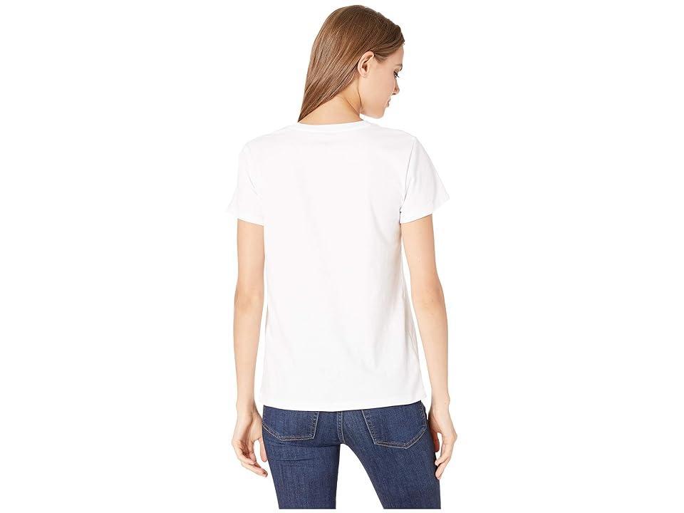 Women's Levi's® Logo Perfect Tee, Size: XS, Housemark Smokestack Product Image