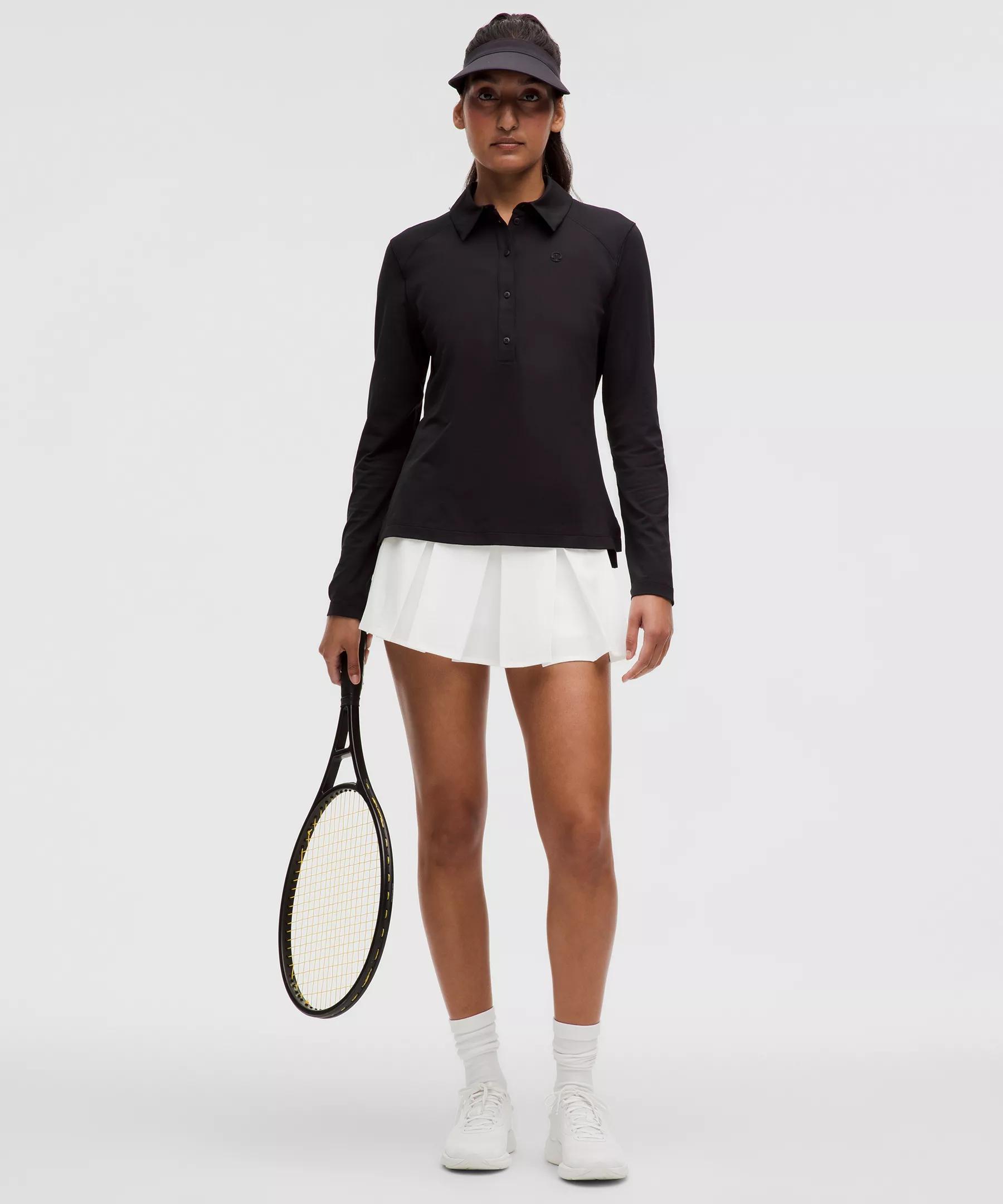 Box-Pleat High-Rise Tennis Skirt Product Image