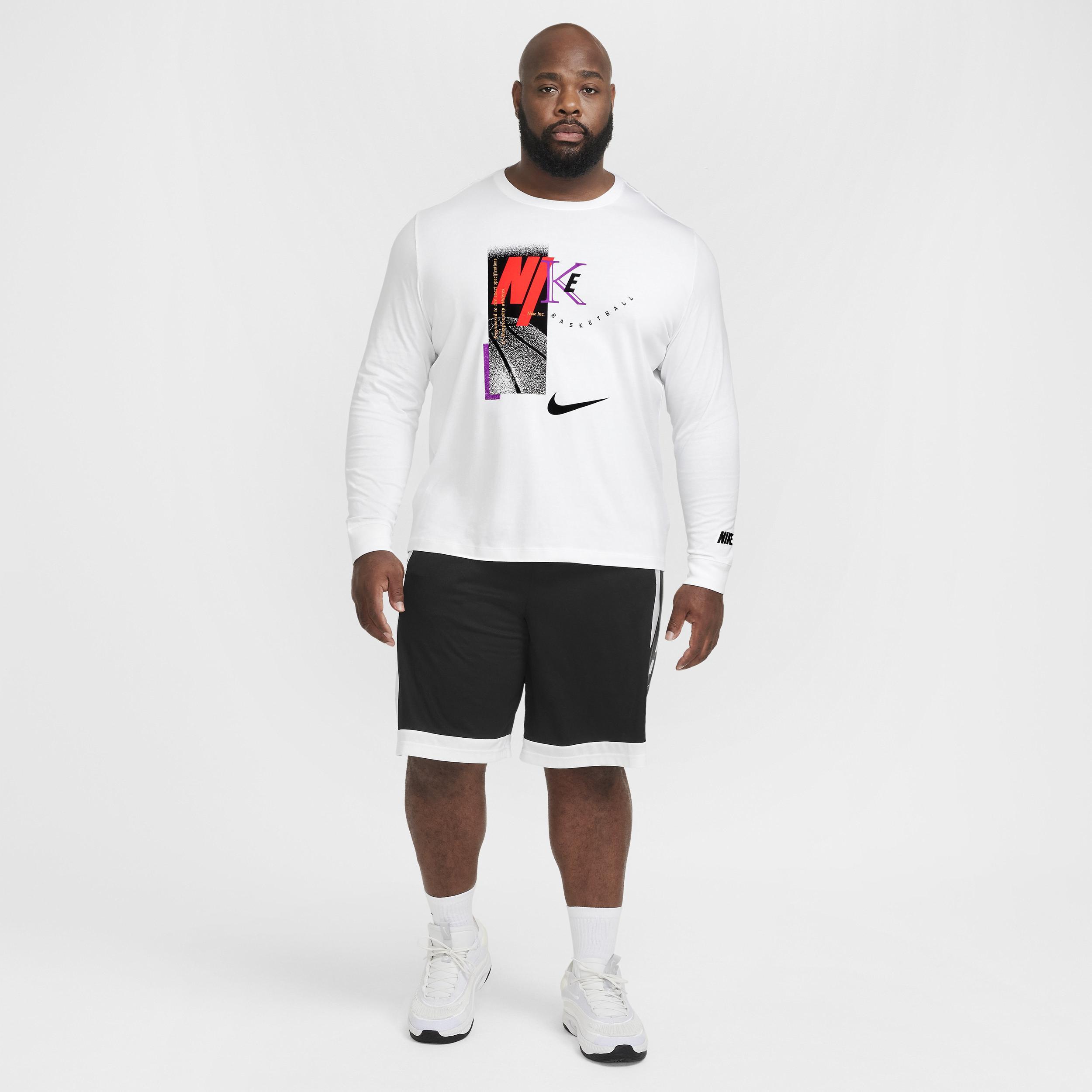 Nike Mens Long-Sleeve Basketball T-Shirt Product Image