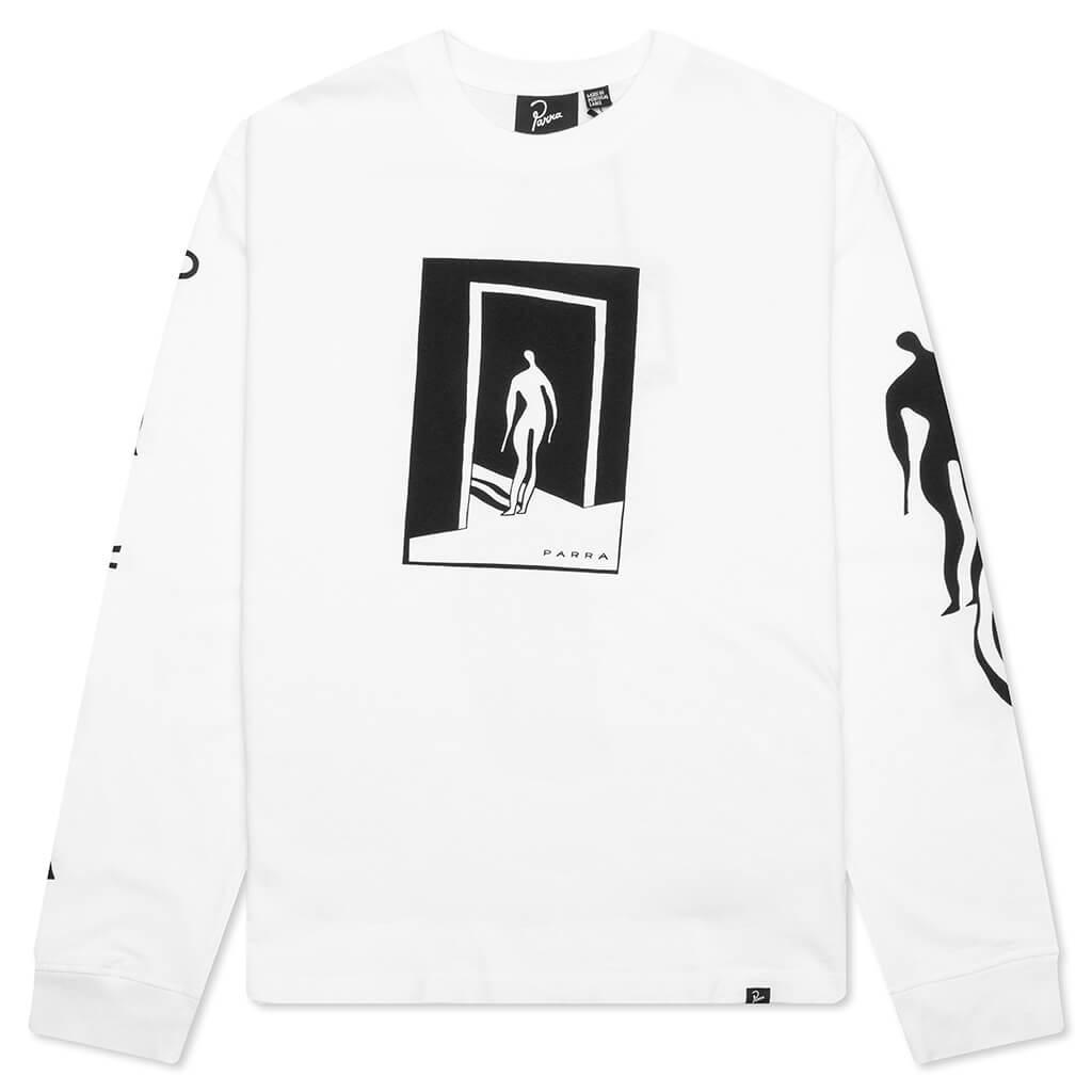 The Hotel L/S T-Shirt - White Male Product Image