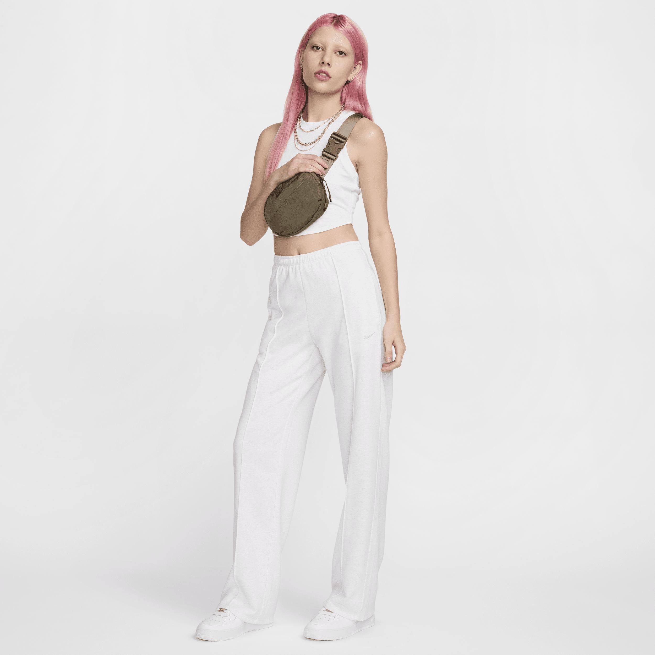 Womens Nike Sportswear Chill Knit Tight Cropped Mini-Rib Tank Top Product Image