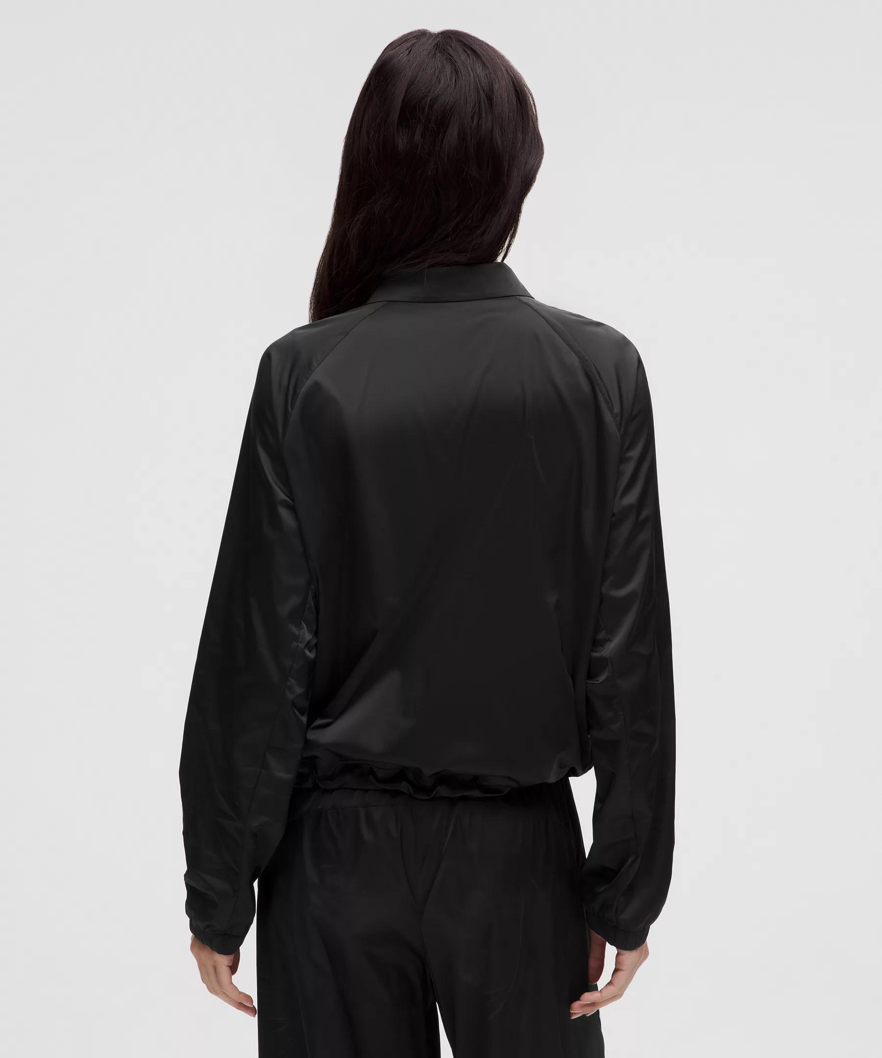 Stretch Satin Nylon Jacket Product Image