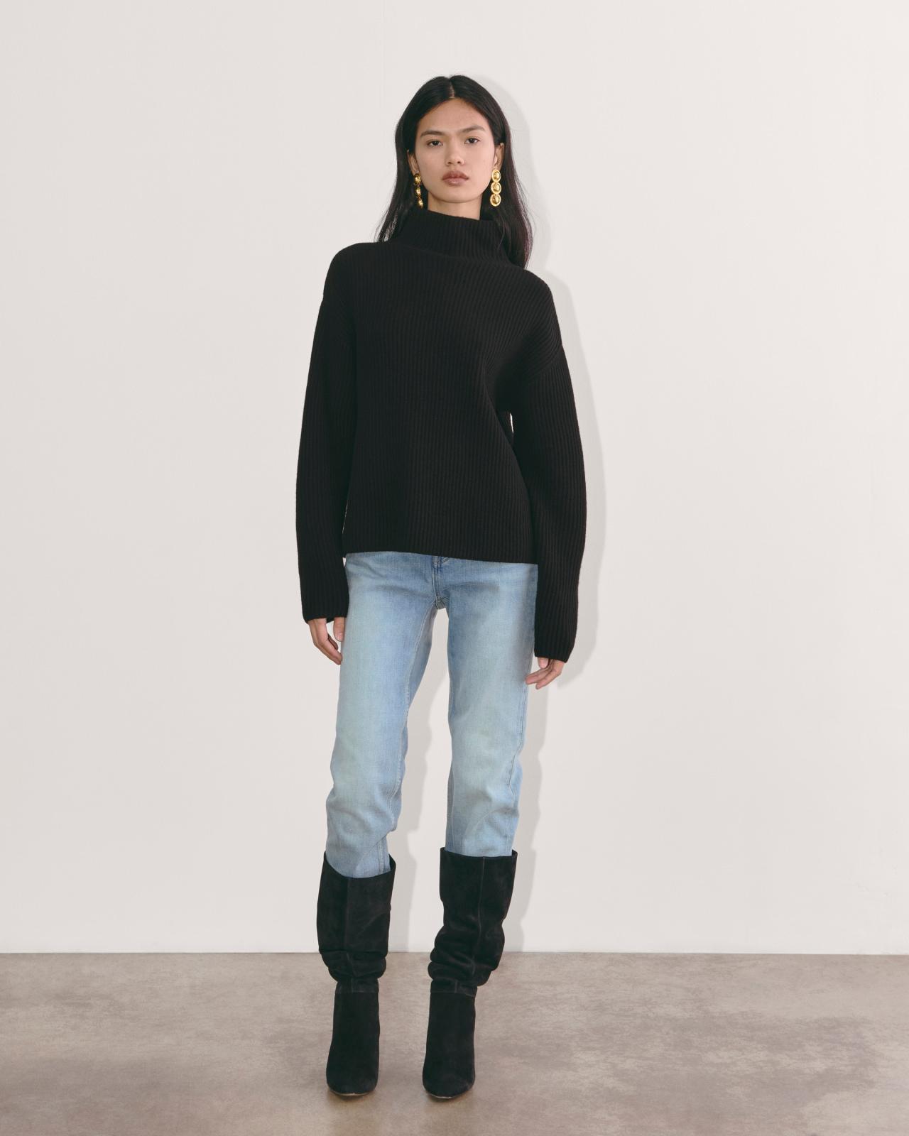 The Fisherman Turtleneck in Wool Cashmere Product Image