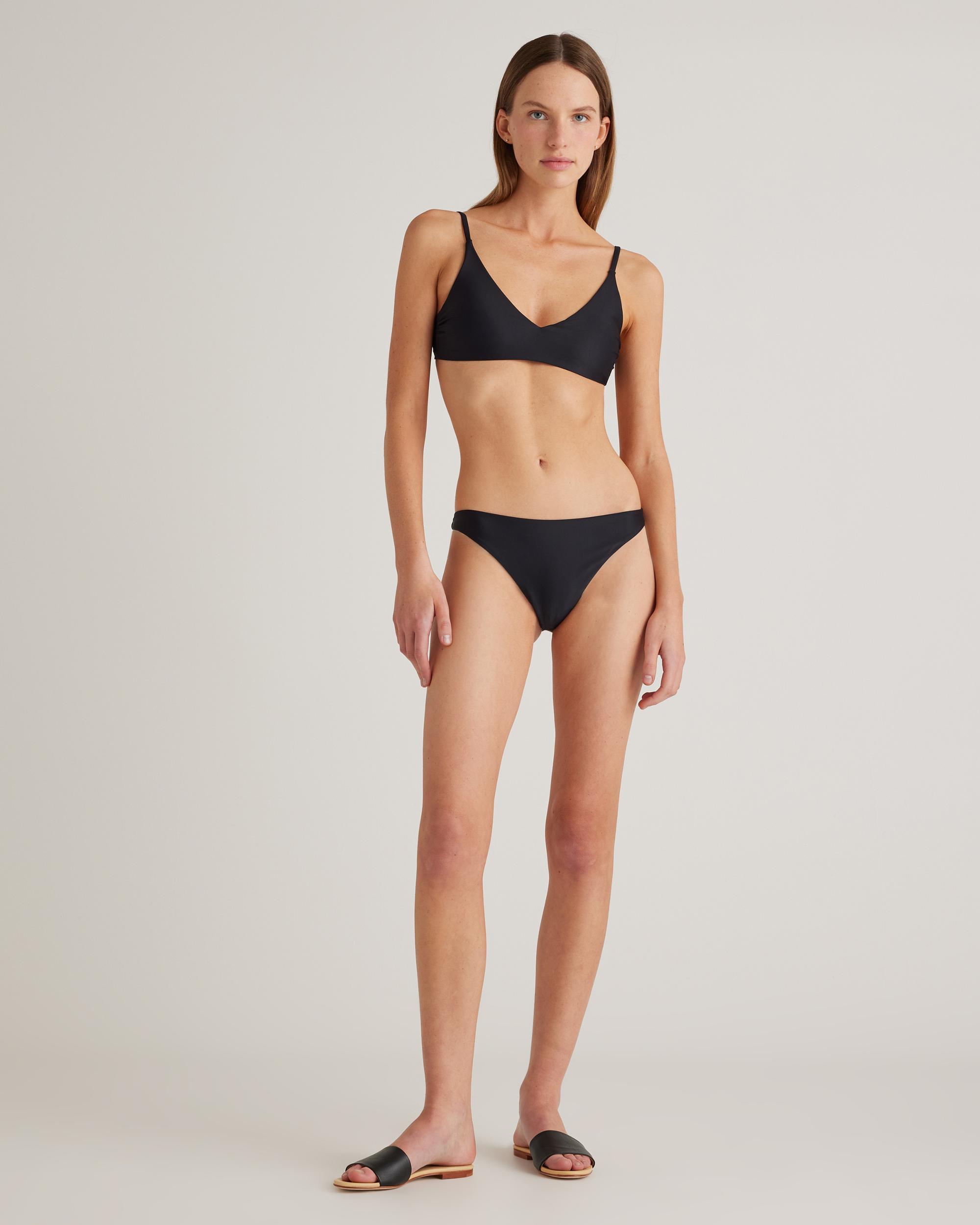 Quince | Women's Italian Low-Rise Bikini Bottom Size XS, 78% Recycled Polyamide, 22% Spandex Product Image