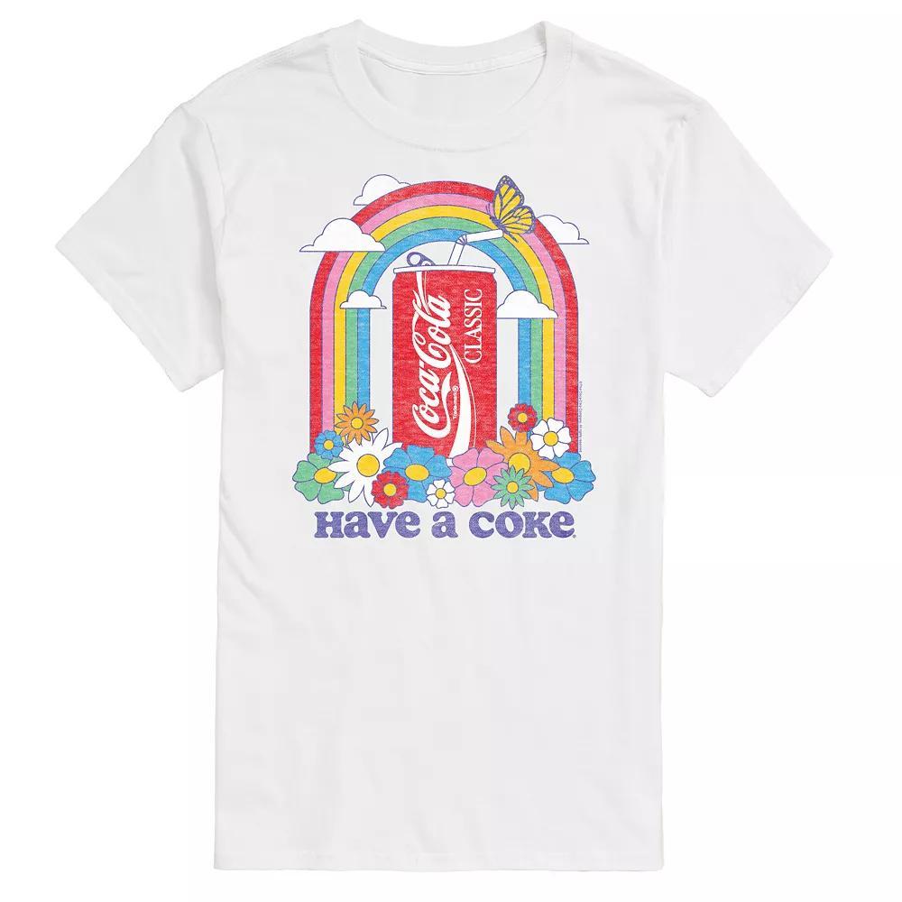 Mens Coca-Cola Have A Coke Rainbow Graphic Tee Product Image