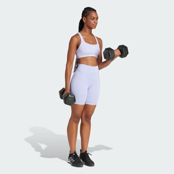 adidas Powerimpact Bra for Training Black M Womens Product Image
