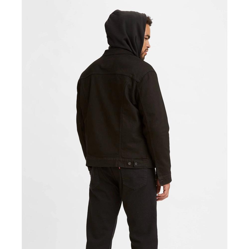 Levis Hybrid Hoodie V Denim Trucker Jacket Product Image