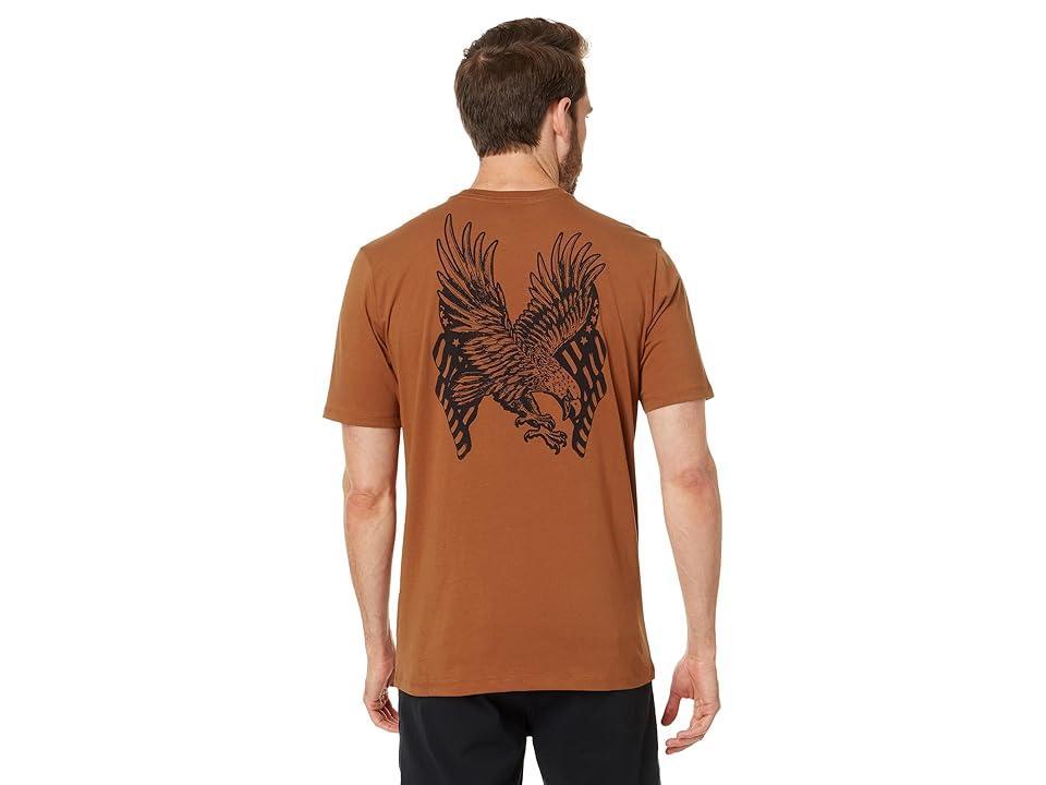 Hurley Evd Freedom Co Ss (Royal Ember) Men's T Shirt Product Image