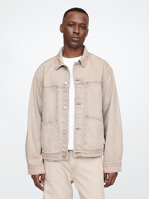 UltraSoft Boxy Icon Denim Jacket Product Image