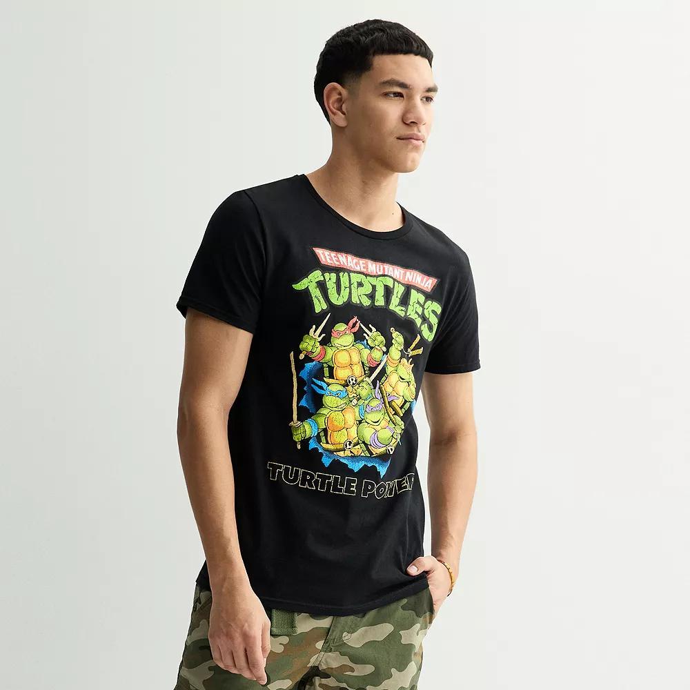 Men's Turtle Quartet Graphic Tee, Size: Small, Black Product Image