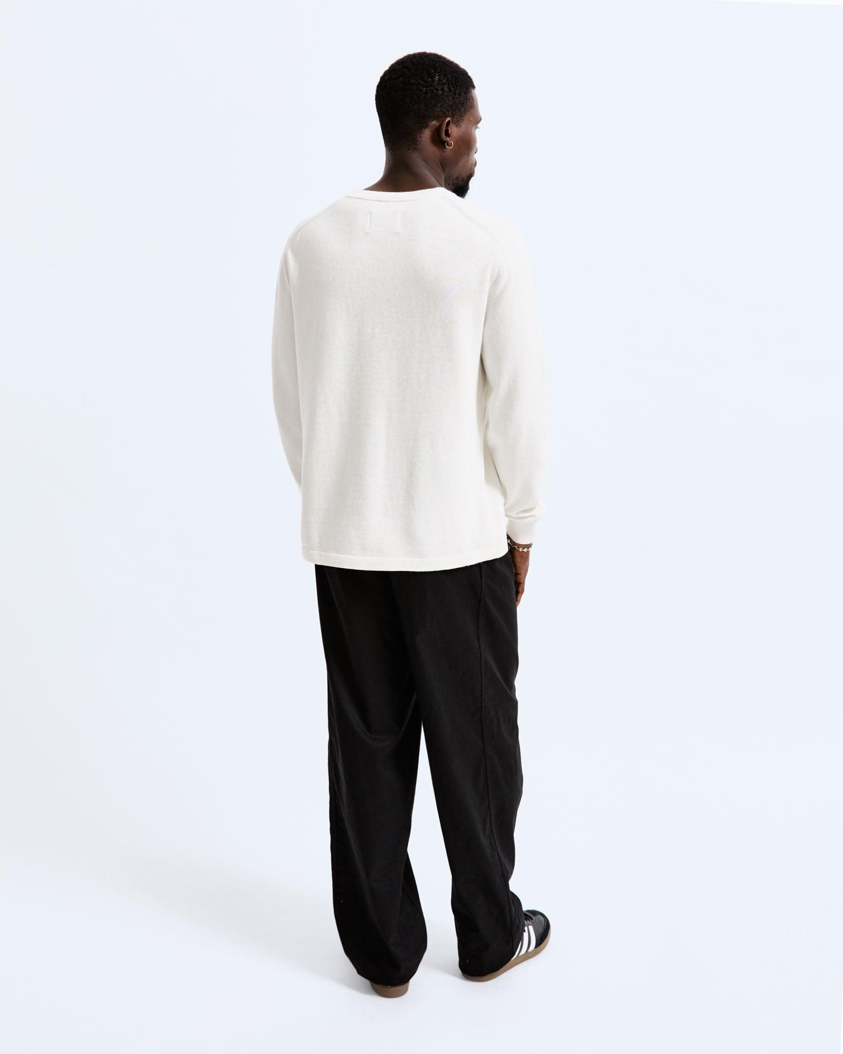 Cotton Linen Regatta Crewneck Male Product Image