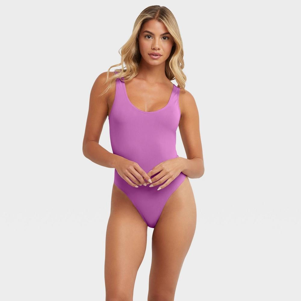 Maidenform Women's Shapewear Seamless Thong Bodysuit with Light Shaping MST001 - Evening Blush 3XL: Waist Slimming Knit Body Shaper Product Image
