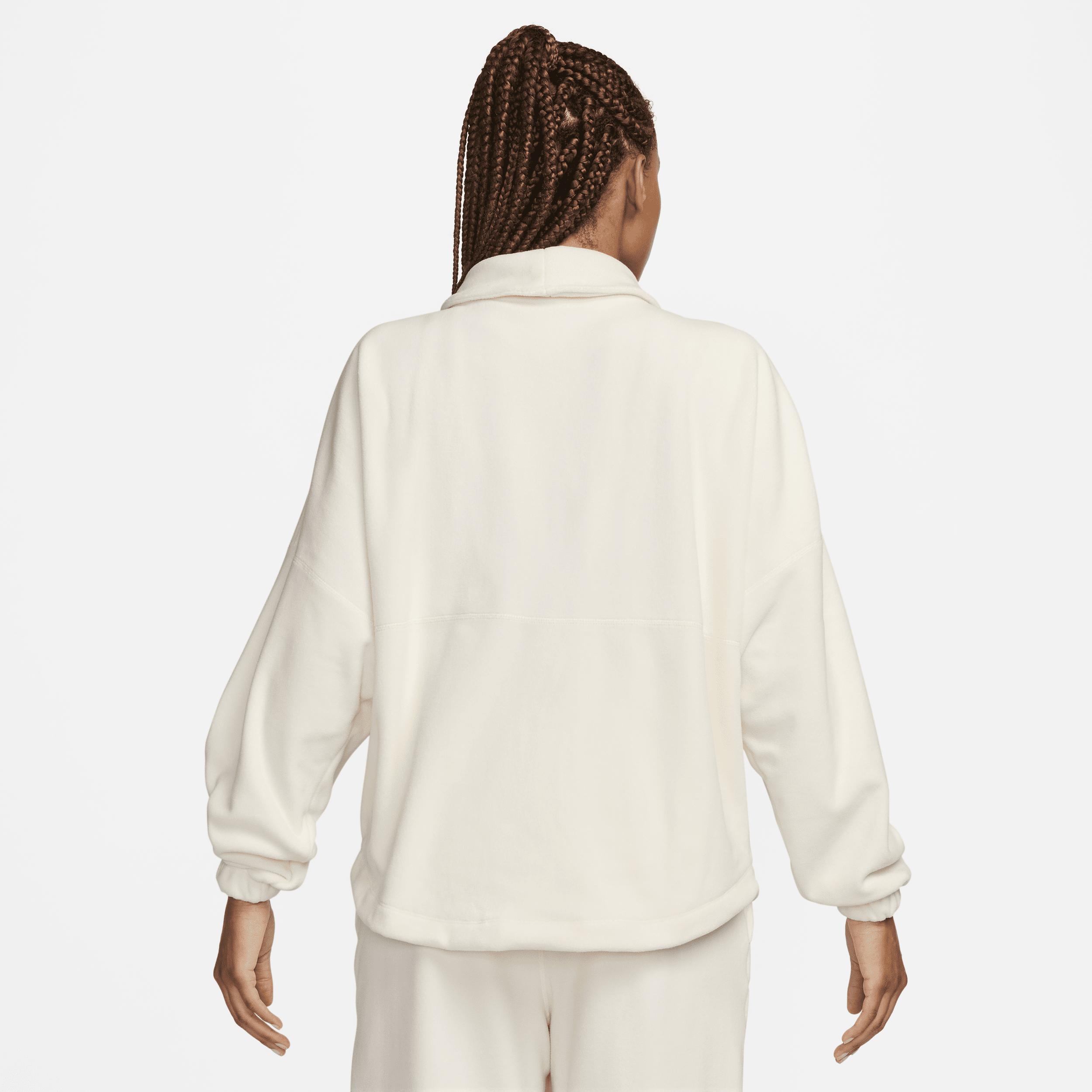 Nike Womens Therma-fit One Long-Sleeve Top - Pale Ivory Product Image