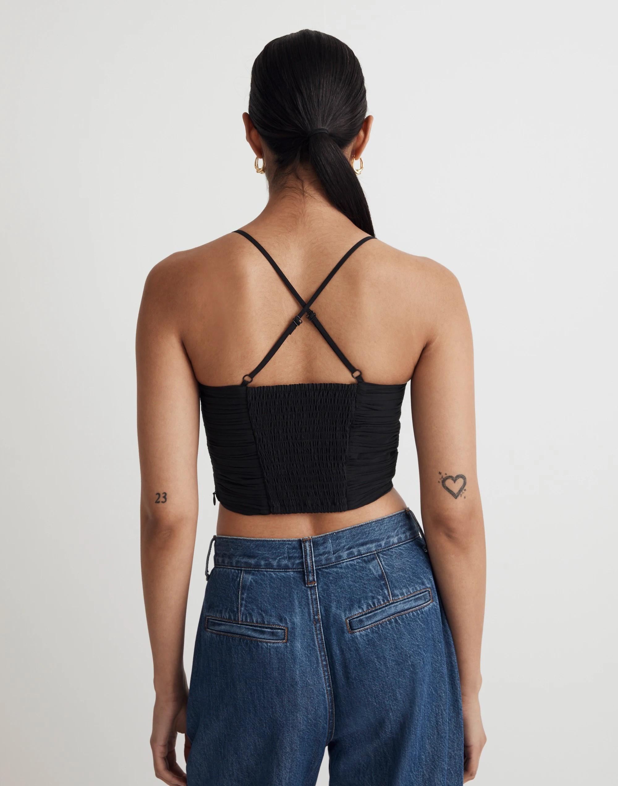 Poplin Crop Tube Top Product Image