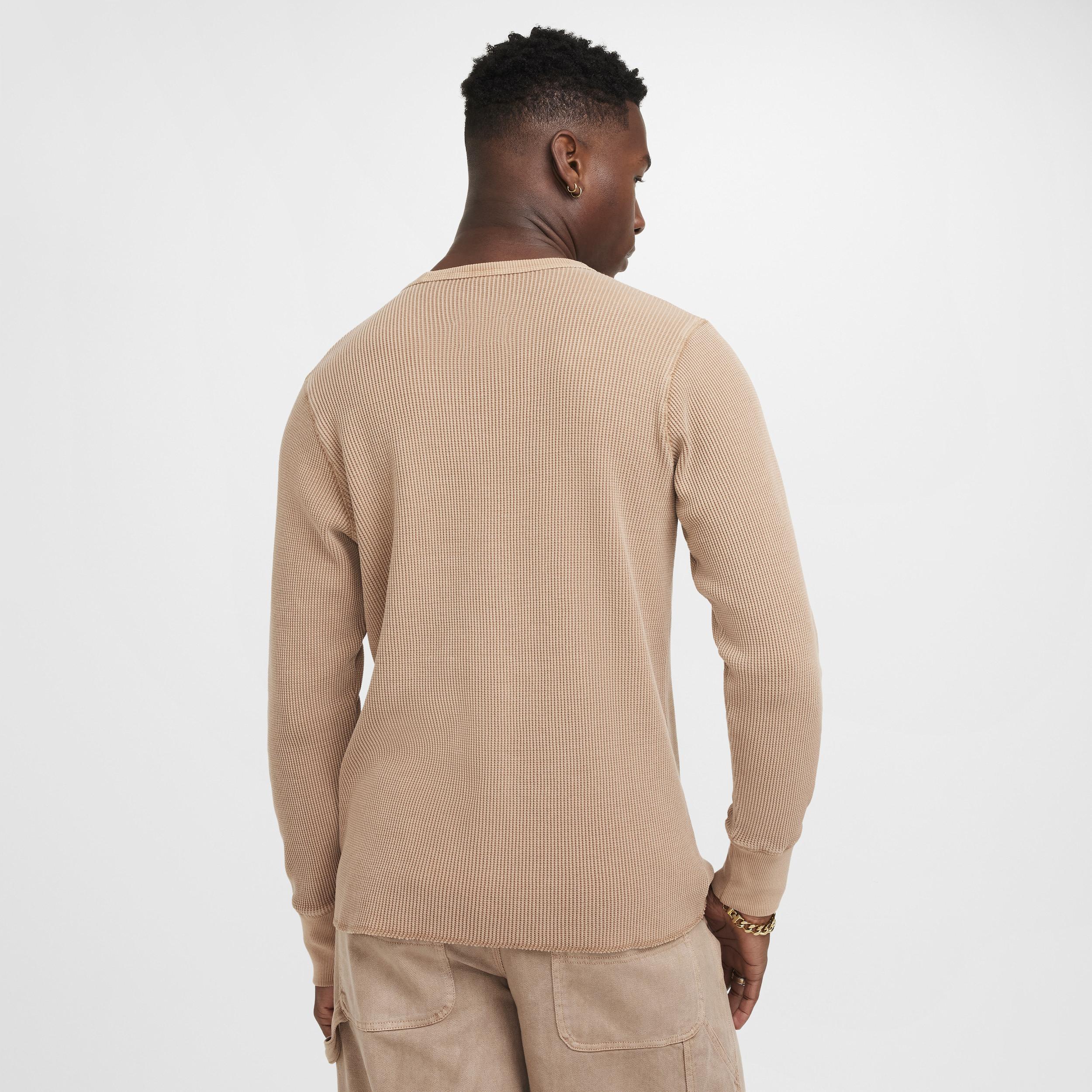 Nike Mens Life Heavyweight Waffle Long-Sleeve Top Product Image