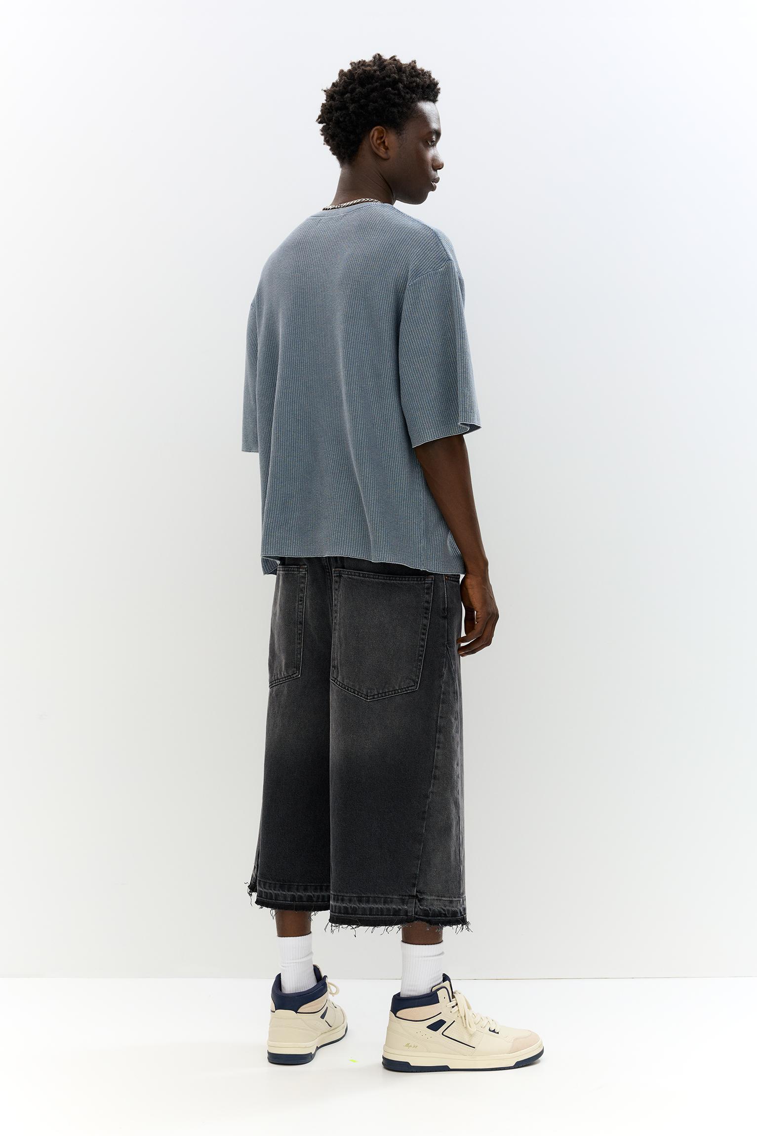 Waffle-knit STWD T-shirt Product Image