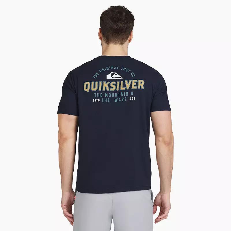 Men's Quiksilver Short Sleeve Graphic Tee, Size: XXL, Four Leaf Green Product Image