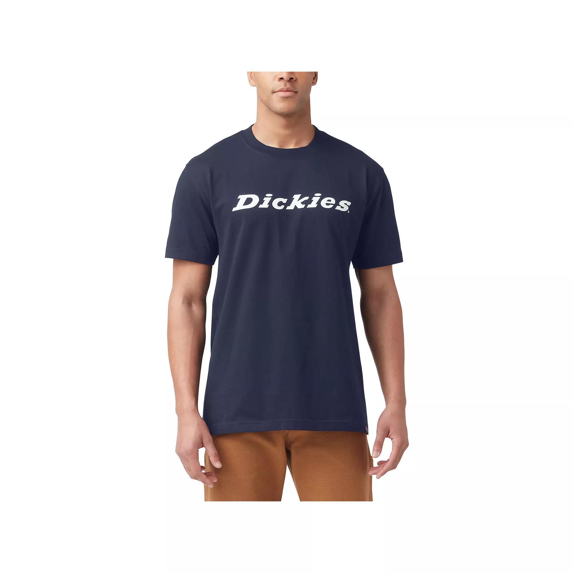 Men's Dickies Wordmark Graphic Tee, Size: XL, Black Iris Product Image