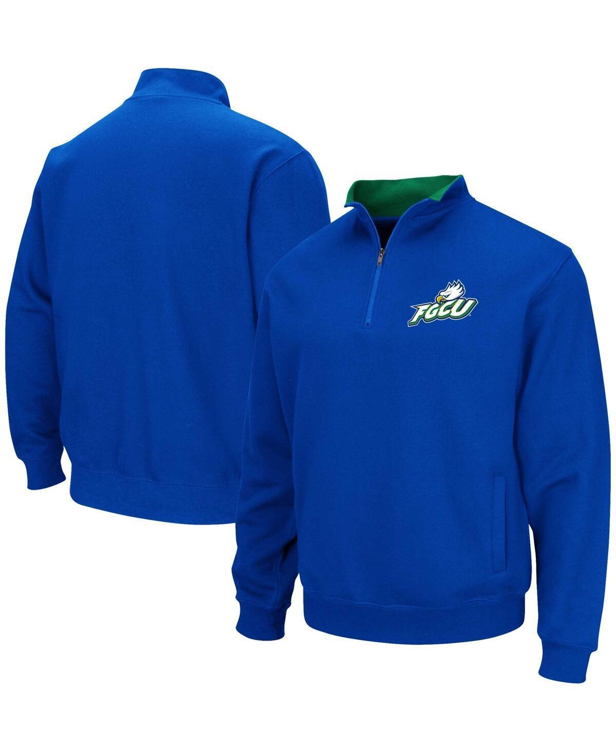 Men's Colosseum Blue Florida Gulf Coast Eagles Tortugas Quarter-Zip Sweatshirt, Size: 3XL, Nc2 Blue Product Image