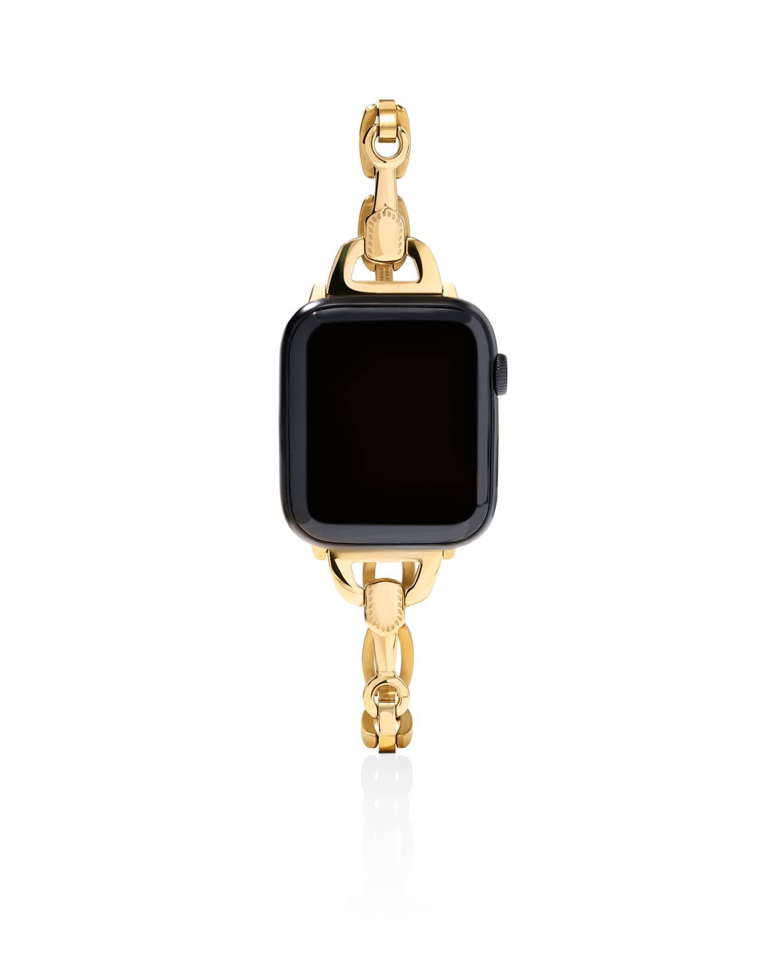McClain Gold Polished Stainless Steel Watch Band Product Image